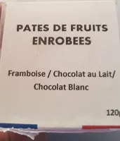 Pâtes de fruits enrobées