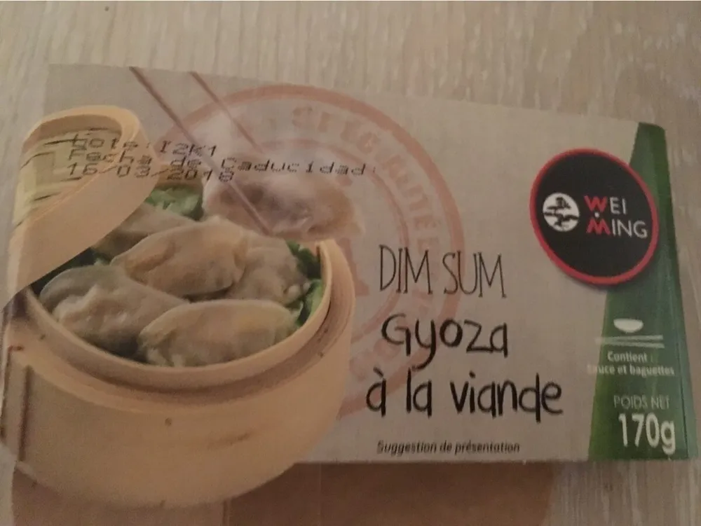 Gyoza à la viande