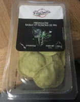 Medaglioni basilic et pignons de pin