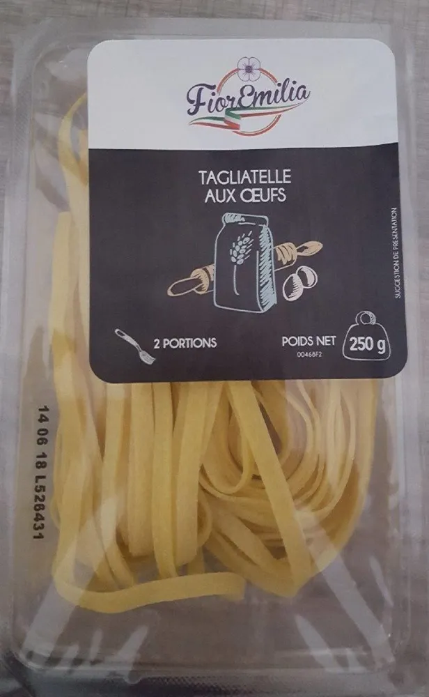 Tagliatelles aux oeufs