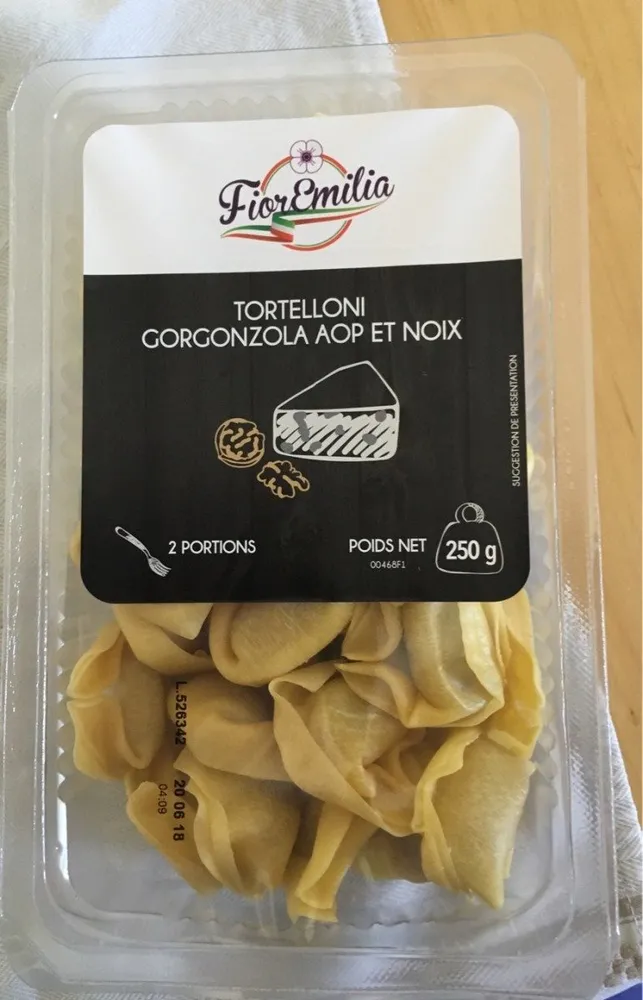 Tortelloni gorgonzola et noix