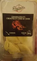 Granpanzerotti crevettes et chair de crabe