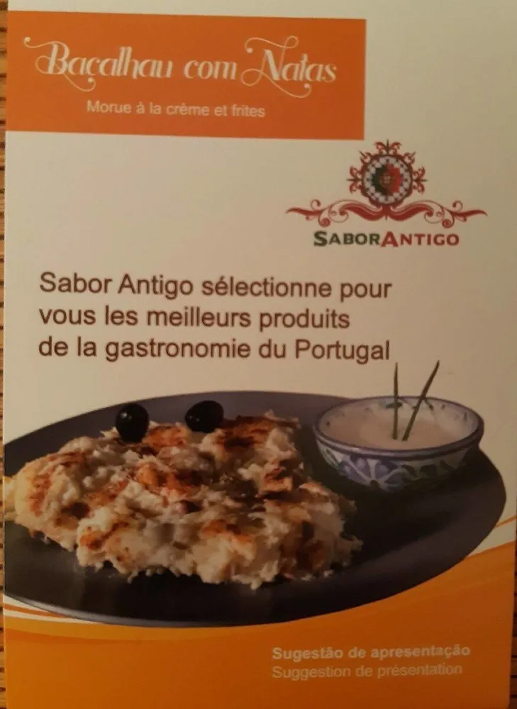 Morue à la crème et frites