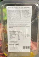 Wok de nouilles aux légumes