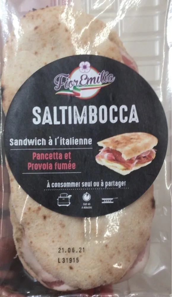 Saltimbocca - Pancetta et Provola fumée