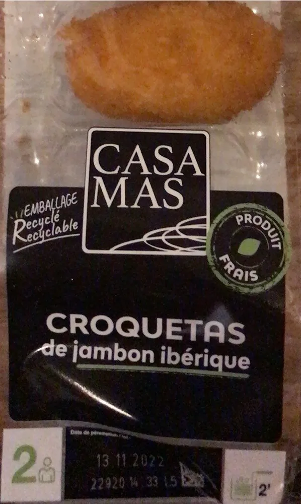 Croquetas de jambon ibérique