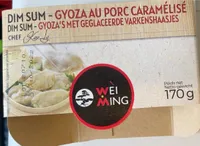 Dim sum gyoka au porc caramélisé