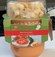 Gaspacho avec croûtons