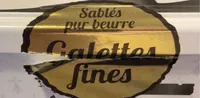Galettes fines