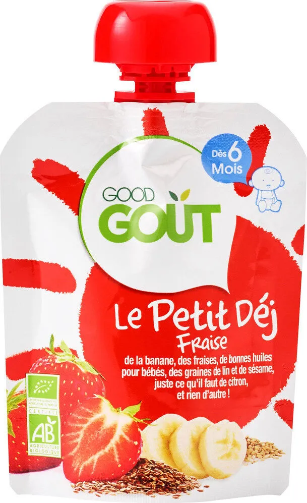 Le Petit Déj Fraise 70g