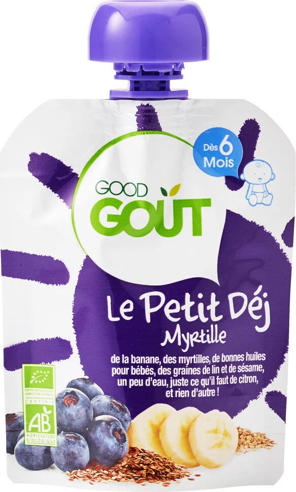 Le Petit Déj Myrtille 70g