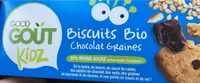 Biscuits Bio chocolat graines-Good Gout Kidz-110g