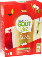Pack de 4 gourdes Pomme Gala