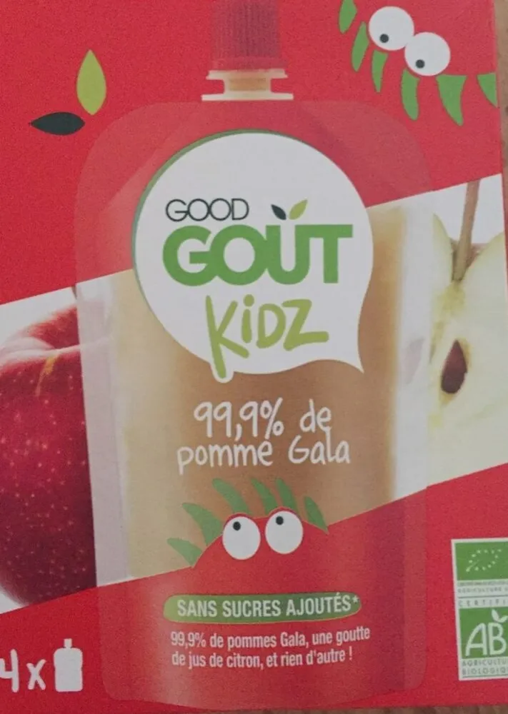 Good goût kidz 99,9% de pomme Gala