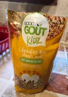 Céréales Bio Muesli Miel-Good Gout Kidz-300g