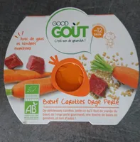 Bœuf carottes orge perlé-Good Gout-220g