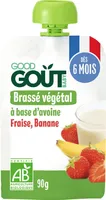 Brassé végétal avoine fraise banane