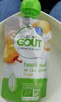 Brassé végétal au lait d'amande poire-Good Gout-90g