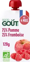 COMPOTE POMME FRAMBOISE GOURDE