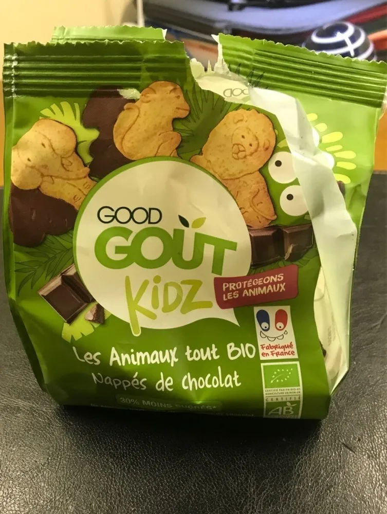 Les animaux tout bio nappés de chocolat