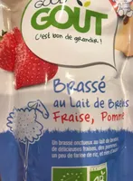 Brassé au lait de Brebis, Fraise, Pomme.