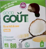 Riz au lait de coco - Vanille