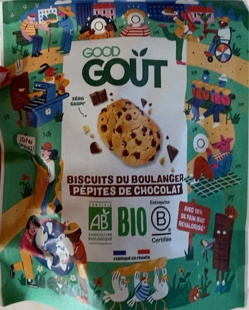 Biscuits du boulanger pépites de chocolat