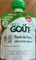 Gourde poires williams