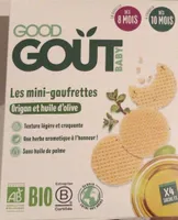 Les mini gaufrettes origan et huile d’olive