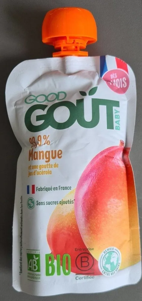 Good goût mangue bio