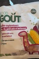 Les dino explorateurs Maïs, riz, petit pois et betterave