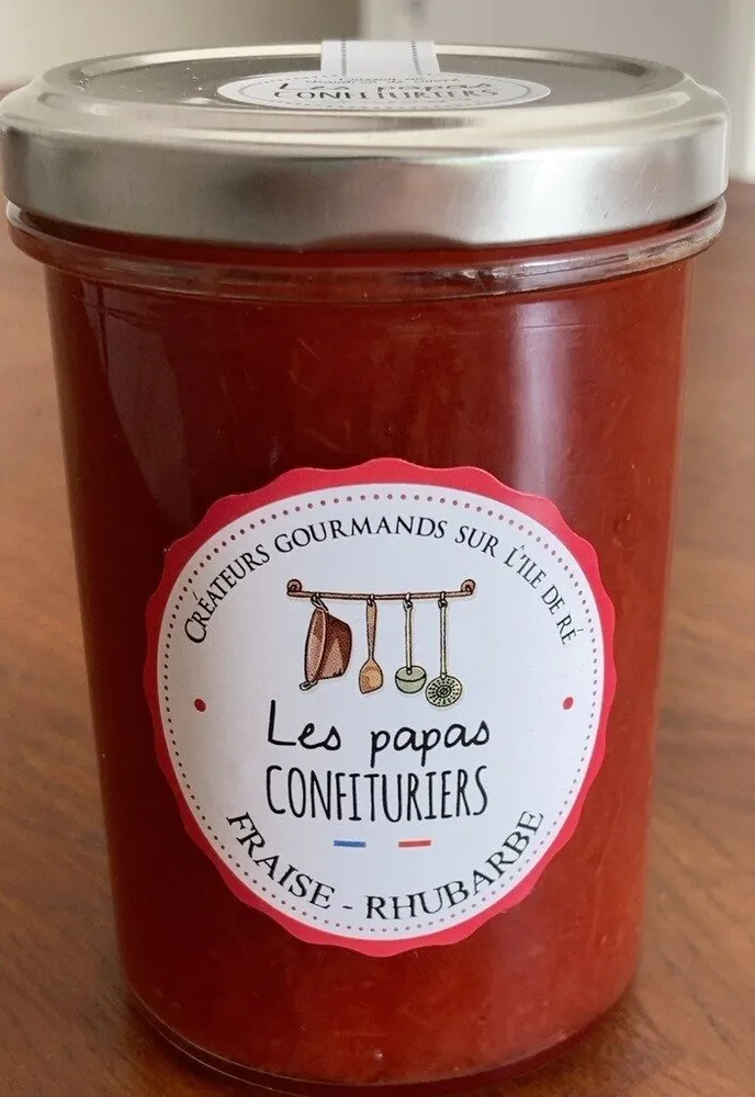 Confiture Fraise,Rhubarbe