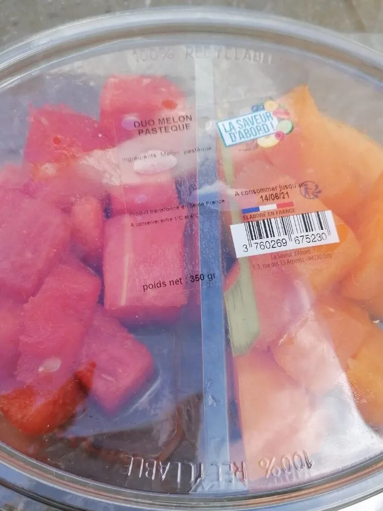 Duo melon pastèque