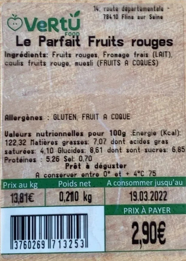 Le parfait fruit