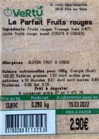 Le parfait fruit