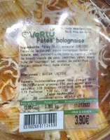 Pates bolognaise