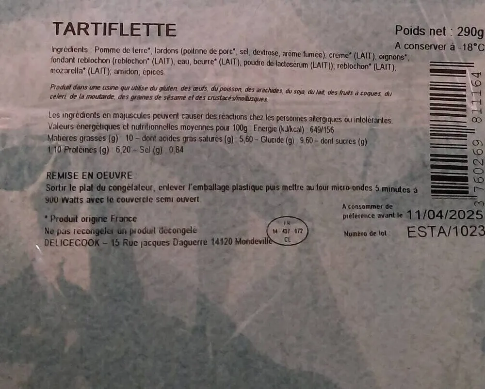 Tartiflette
