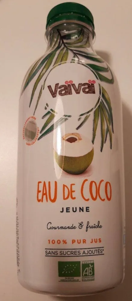 Eau de coco biologique