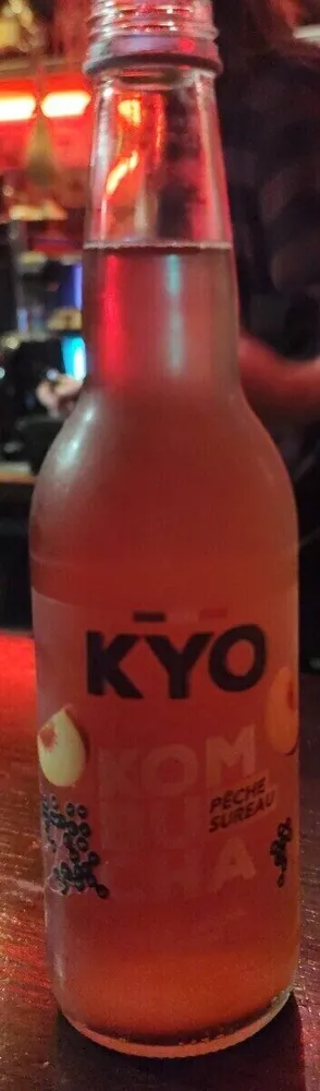 Kombucha pêche sureau