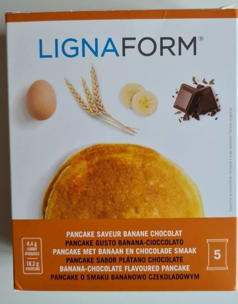 Pancake gusto banana-cioccolato