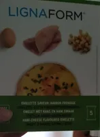 Omelette gusto prosciutto e formaggio