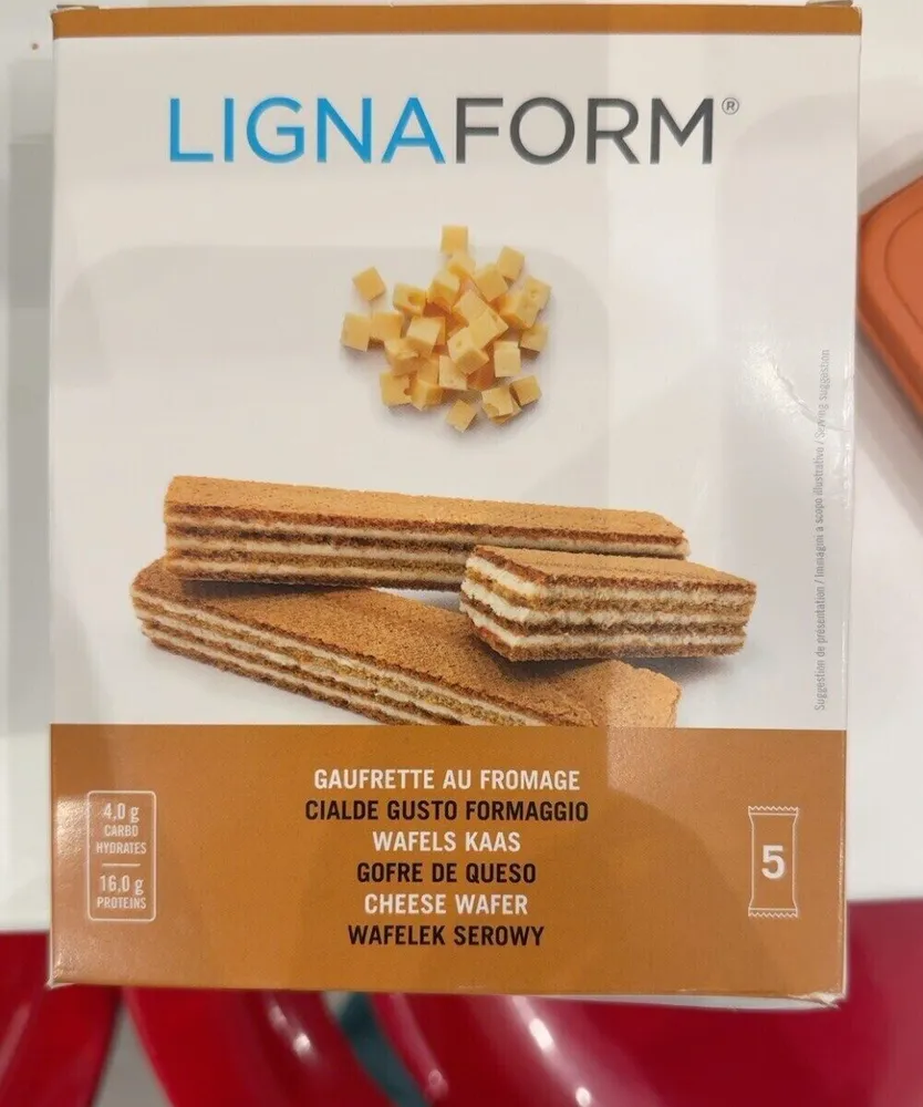 Gaufrette fromage protéiné