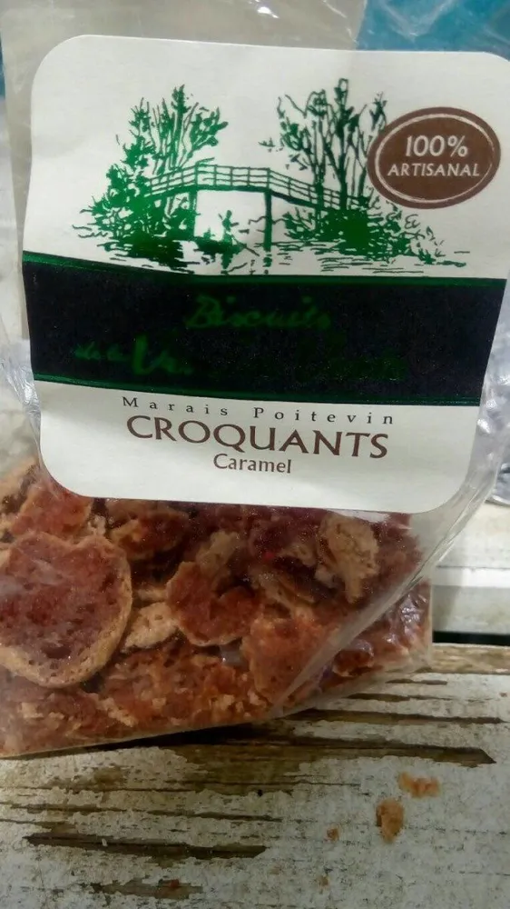 Biscuits de la Venise verte, croquants caramel