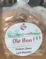 Cookies choco lait noisette