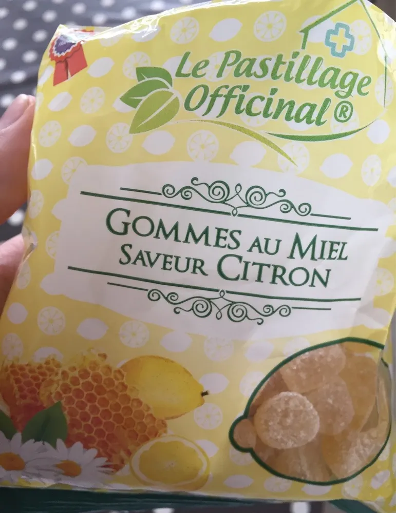 GOMMES AU MIEL SAVEUR CITRON