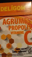 Chewing gum Agrumes Propolis