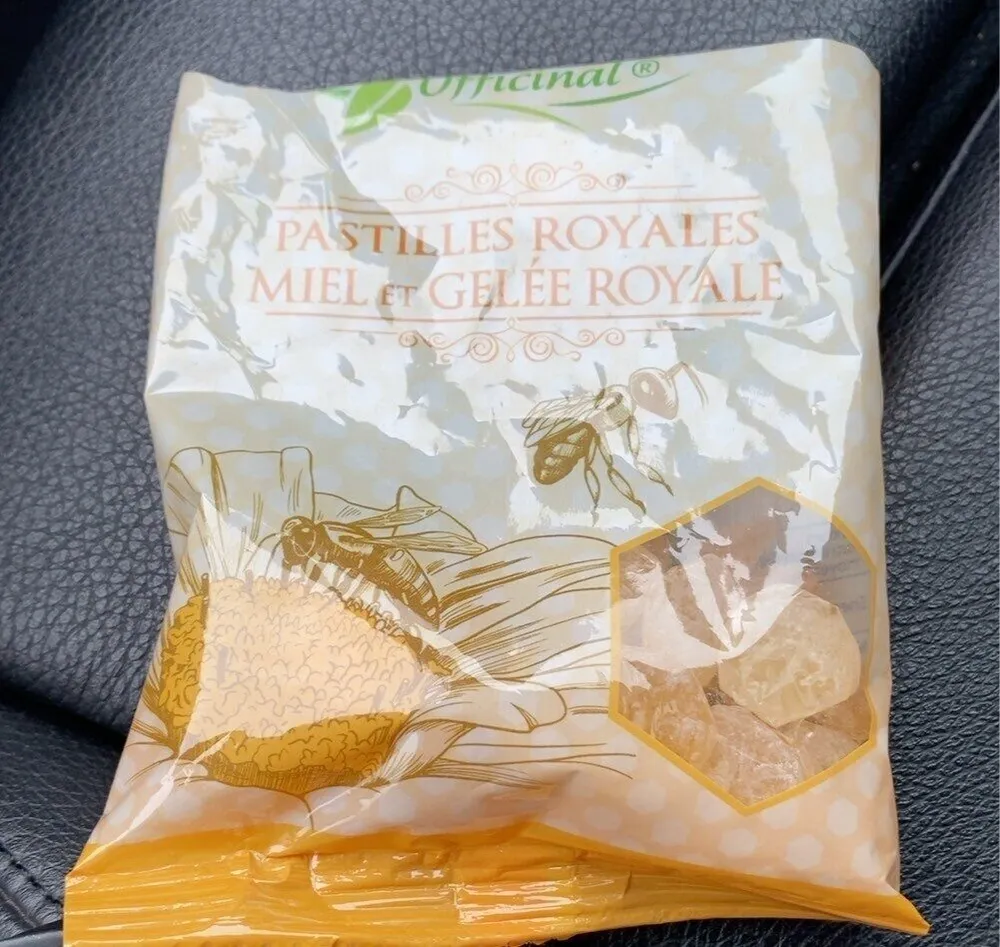 Pastilles royales miel et gelée royale