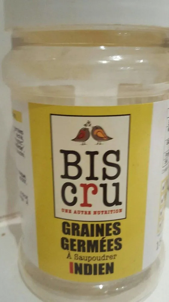 Graines germées à saupoudrer indien