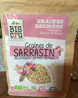 Graines sarrasin decortiquées séchées