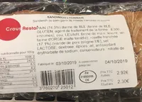 Sandwich lyonnais CROUS